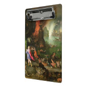 Orpheus mit einer Harfe, die zu Pluto spielt Mini Klemmbrett (Gewinkelt2)