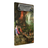 Orpheus mit einer Harfe, die zu Pluto spielt Mini Klemmbrett (Schrägansicht)