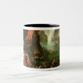 Orpheus mit einer Harfe, die zu Pluto spielt Zweifarbige Tasse (Mittel)