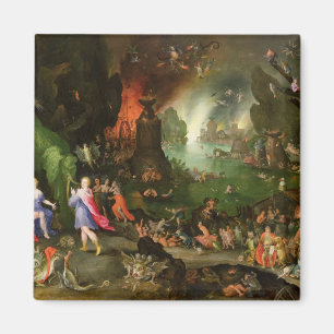 Orpheus mit Harfenspielen auf Pluto Magnet