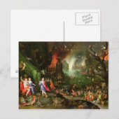 Orpheus mit Harfenspielen auf Pluto Postkarte (Vorne/Hinten)
