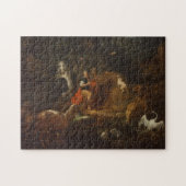 Orpheus mit Tieren in einer Landschaft, bis 1720 Puzzle (Horizontal)