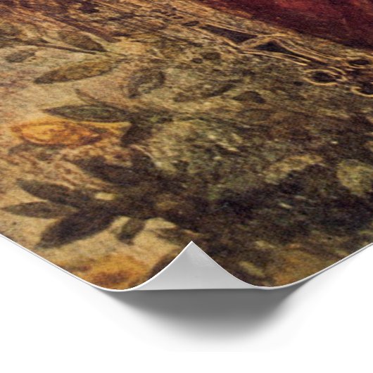 Orpheus Musikgott Poster (Ecke)