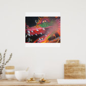 Orpheus Parade - Mardi Gras Poster (Küche)