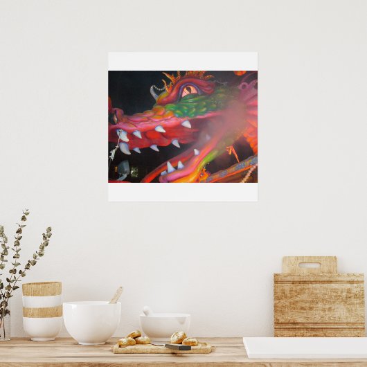 Orpheus Parade - Mardi Gras Poster (Küche)