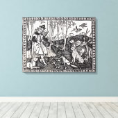 Orpheus Playing to the Animals, 1500 Leinwanddruck (Insitu (Holzboden))