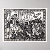 Orpheus Playing to the Animals, 1500 Poster (Vorne)