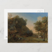 Orpheus und die Tiere Postkarte (Vorne/Hinten)