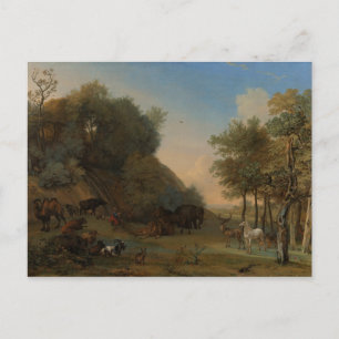 Orpheus und die Tiere Postkarte