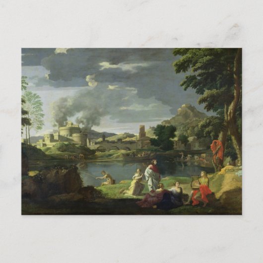 Orpheus und Eurydice 2 Postkarte (Vorderseite)