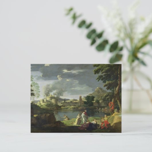 Orpheus und Eurydice 2 Postkarte (Stehend Vorderseite)