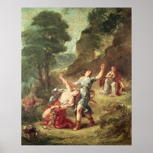 Orpheus und Eurydice, Frühjahr Poster (Vorne)