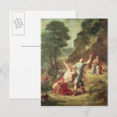 Orpheus und Eurydice, Frühjahr Postkarte (Vorne/Hinten)