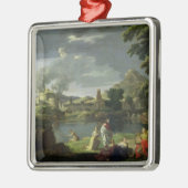 Orpheus und Eurydike 2 Ornament Aus Metall (Links)