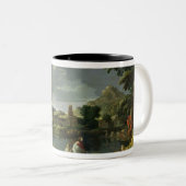 Orpheus und Eurydike 2 Zweifarbige Tasse (VorderseiteRechts)