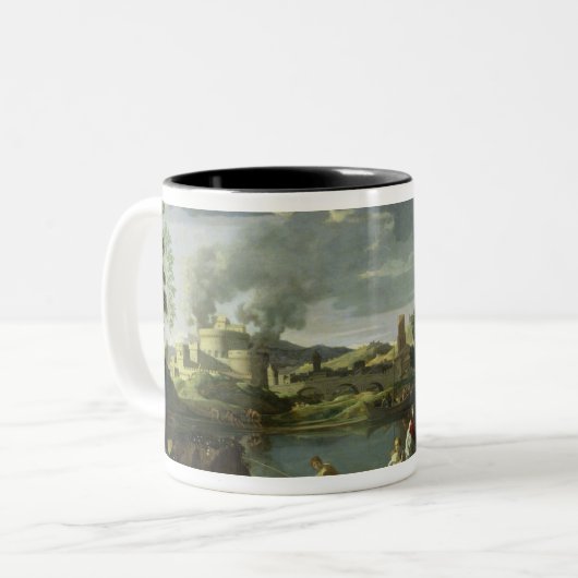Orpheus und Eurydike 2 Zweifarbige Tasse (Vorderseite Links)