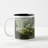 Orpheus und Eurydike 2 Zweifarbige Tasse (Links)