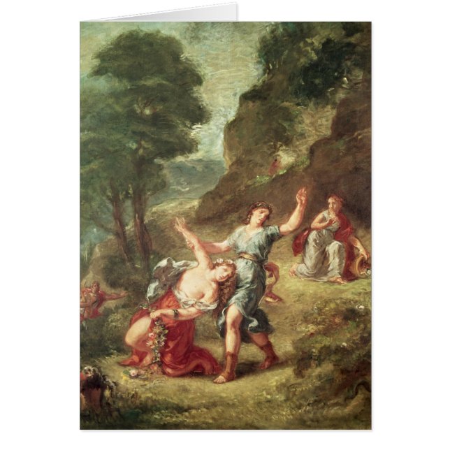 Orpheus und Eurydike, Frühling (Vorne)