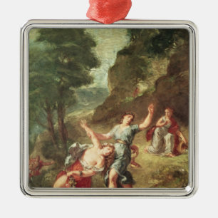Orpheus und Eurydike, Frühling Ornament Aus Metall