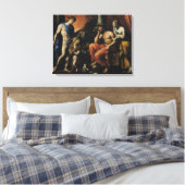Orpheus vor Pluto und Persephone Leinwanddruck (Insitu (Schlafzimmer))