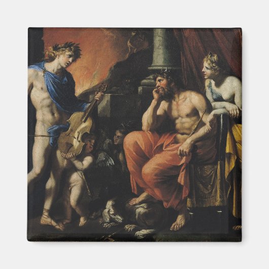 Orpheus vor Pluto und Persephone Magnet (Vorne)