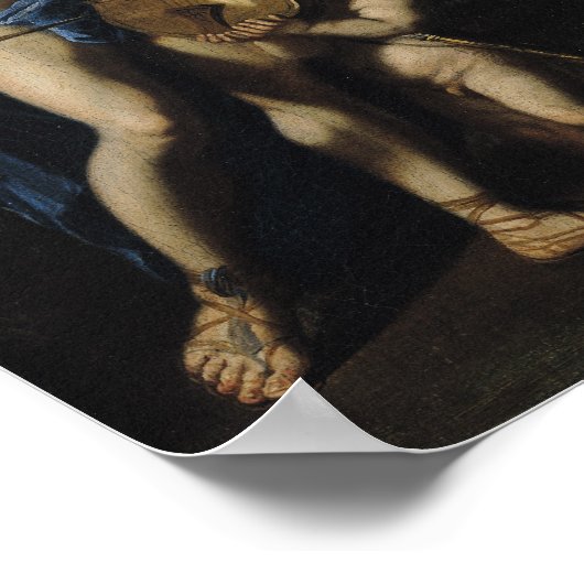 Orpheus vor Pluto und Persephone Poster (Ecke)