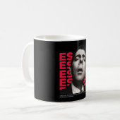Orphisches Mr. Bean Escape Design - motivierend Zi Kaffeetasse (Vorderseite Links)