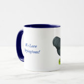 Orpington: Blaue Paare Tasse (Vorderseite Links)