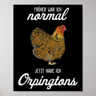 Orpington-Huhn I Huhn Ei Erel _1 Poster