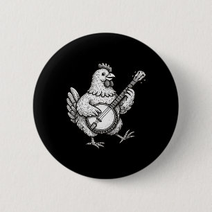 Orpington Huhn Njo Lustiges Huhn Gitarre  Button