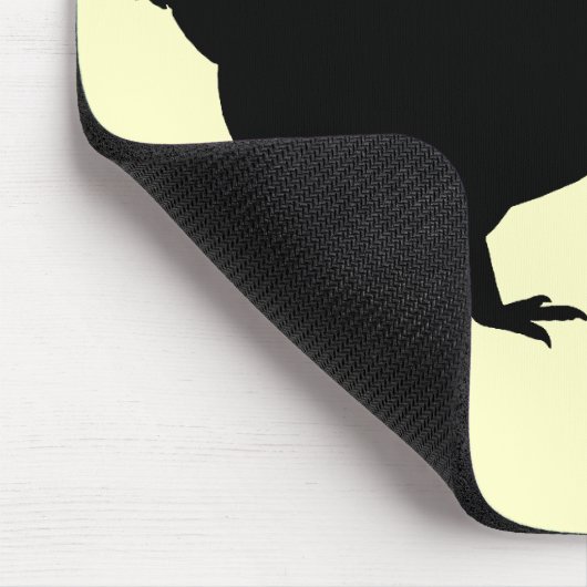 Orpington-Silhouette Mousepad (Ecke)