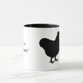 Orpington-Silhouette Tasse (Zentrum)