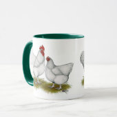 Orpington: Weiße Paare Tasse (Vorderseite Links)