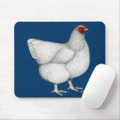 Orpington White Hen Mousepad (Mit Mouse)