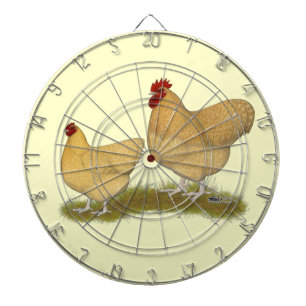 Orpingtons Lemon Cuckoo Dartscheibe