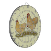 Orpingtons Lemon Cuckoo Dartscheibe (Vorderseite Links)