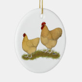 Orpingtons Lemon Cuckoo Keramikornament (Rechts)