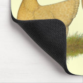 Orpingtons Lemon Cuckoo Mousepad (Ecke)