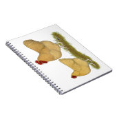 Orpingtons Lemon Cuckoo Notizblock (Rechte Seite)