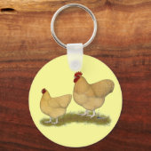 Orpingtons Lemon Cuckoo Schlüsselanhänger (Vorderseite)