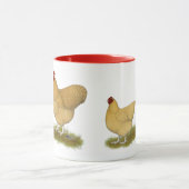 Orpingtons Zitronen-Kuckuck Tasse (Zentrum)