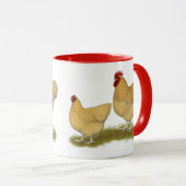 Orpingtons Zitronen-Kuckuck Tasse (VorderseiteRechts)