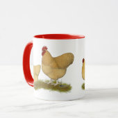 Orpingtons Zitronen-Kuckuck Tasse (Vorderseite Links)