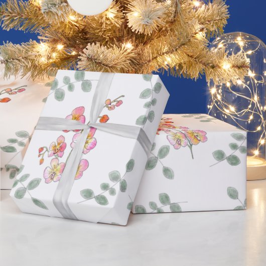 Orquídea geschenkpapier (Feiertage)