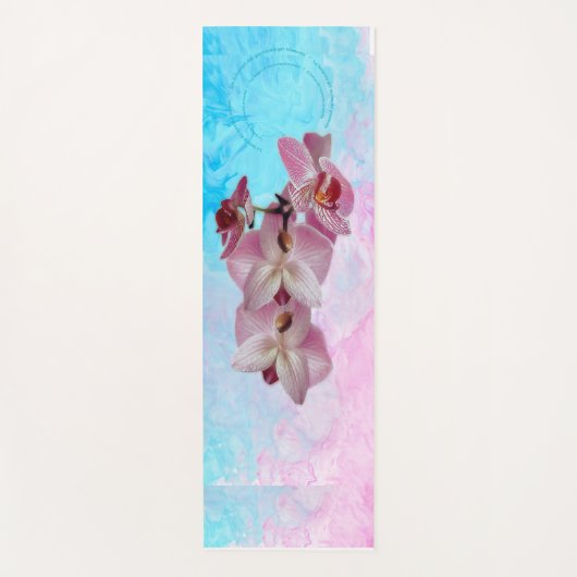 Orquídea-mindfulnesLa belleza del momento presente Yogamatte (Vorderseite)