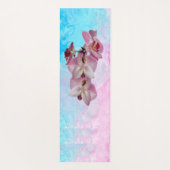 Orquídea-mindfulnesLa belleza del momento presente Yogamatte (Rückseite)
