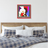 Orquídeas em Racial Minorities Art Leinwanddruck (Insitu (Schlafzimmer))
