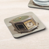 Orrery hergestellt durch ThomasTompion (1639-1713) Getränkeuntersetzer (Linke Seite)