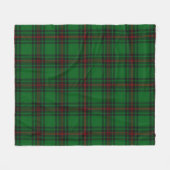 Orrock Kariert Fleecedecke (Vorderseite (Horizontal))