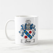 Orsini Familienwappen Kaffeetasse (Links)